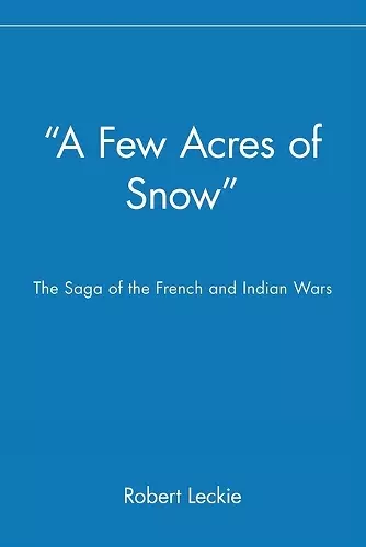 "A Few Acres of Snow" cover