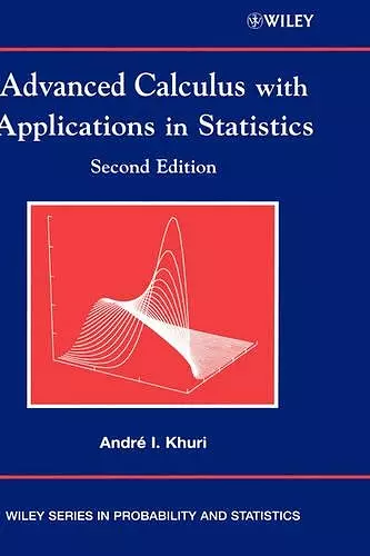 Advanced Calculus with Applications in Statistics cover