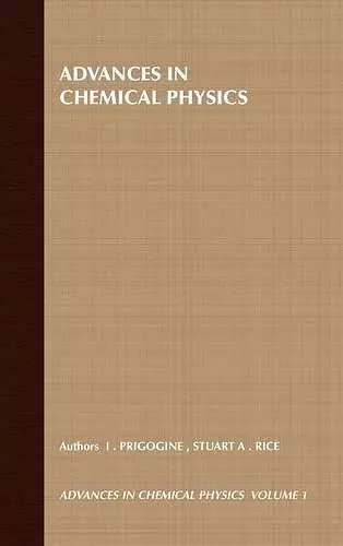 Advances in Chemical Physics, Volume 114 cover