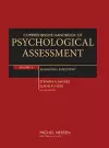 Comprehensive Handbook of Psychological Assessment, Volume 3 cover