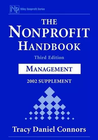 The Nonprofit Handbook, 2002 Supplement cover