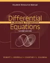 Student Resource Manual to accompany Differential Equations: A Modeling Perspective, 2e cover