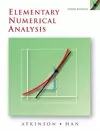 Elementary Numerical Analysis cover