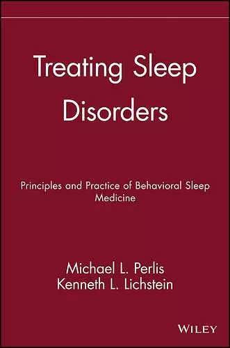 Treating Sleep Disorders cover