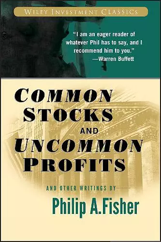 Common Stocks and Uncommon Profits and Other Writings cover