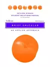 Solutions Manual to accompany Brief Calculus: An Applied Approach Student, 8e cover