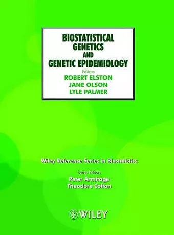 Biostatistical Genetics and Genetic Epidemiology cover