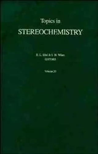 Topics in Stereochemistry, Volume 20 cover