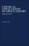 Chemical Applications of Group Theory cover