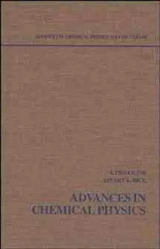 Advances in Chemical Physics, Volume 78 cover