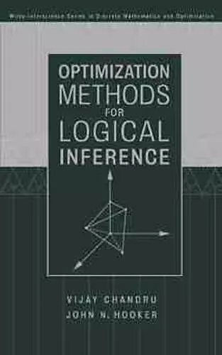 Optimization Methods for Logical Inference cover