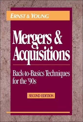 Mergers and Acquisitions cover