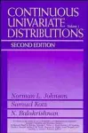 Continuous Univariate Distributions, Volume 1 cover