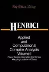 Applied and Computational Complex Analysis, 3 Volume Set cover