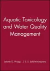 Aquatic Toxicology and Water Quality Management cover