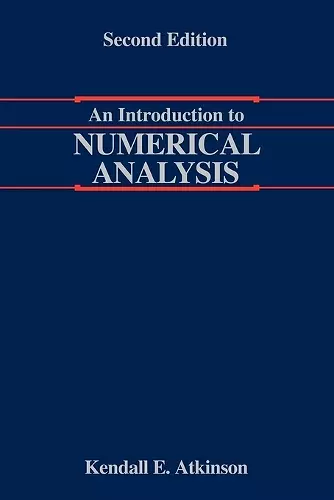 An Introduction to Numerical Analysis cover