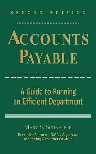 Accounts Payable cover