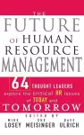The Future of Human Resource Management cover