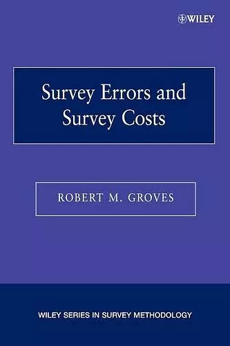 Survey Errors and Survey Costs cover