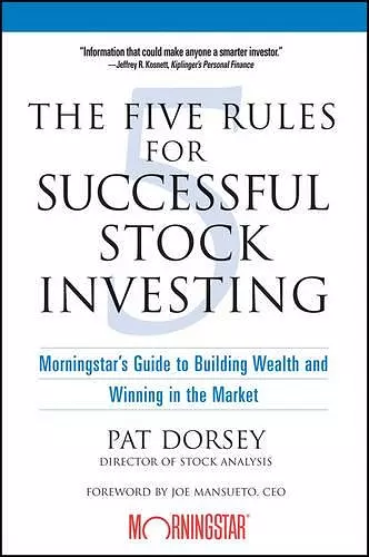 The Five Rules for Successful Stock Investing cover