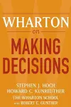 Wharton on Making Decisions cover