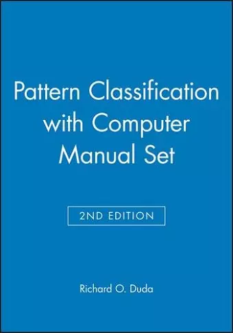 Pattern Classification 2nd Edition with Computer Manual 2nd Edition Set cover