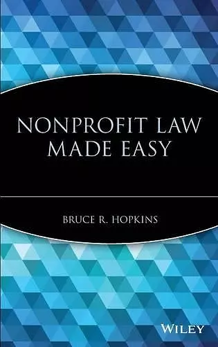 Nonprofit Law Made Easy cover