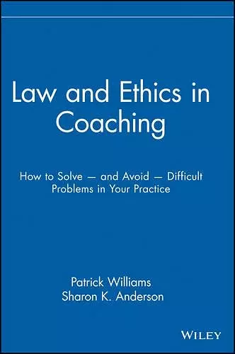 Law and Ethics in Coaching cover