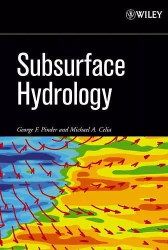 Subsurface Hydrology cover