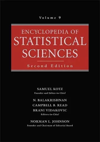 Encyclopedia of Statistical Sciences cover