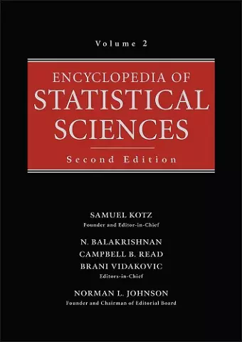 Encyclopedia of Statistical Sciences cover