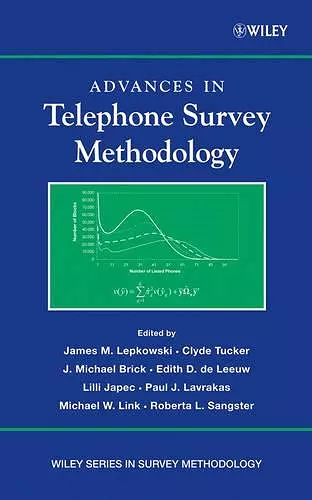 Advances in Telephone Survey Methodology cover