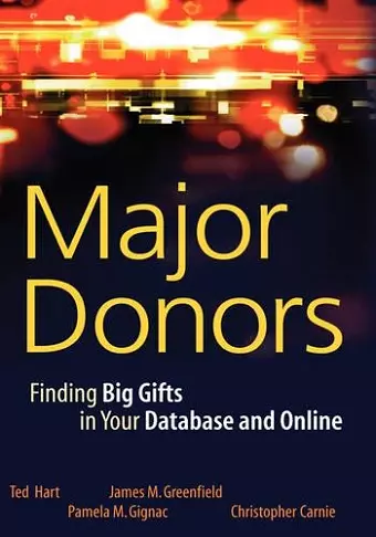 Major Donors cover