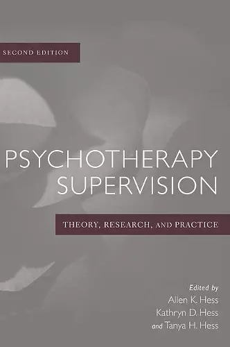 Psychotherapy Supervision cover