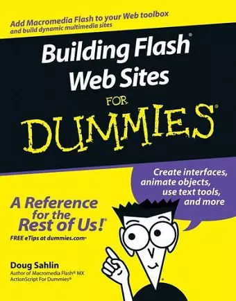 Building Flash Web Sites For Dummies cover