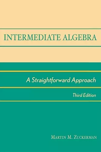 Intermediate Algebra cover