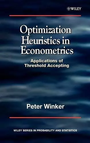 Optimization Heuristics in Econometrics cover