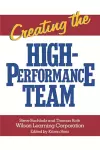 Creating the High Performance Team cover