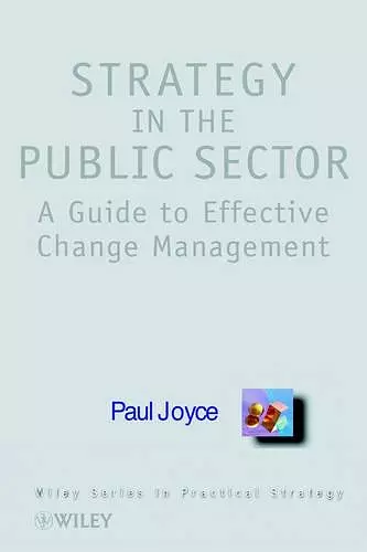 Strategy in the Public Sector cover