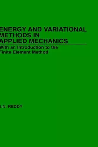 Energy and Variational Methods in Applied Mechanics cover