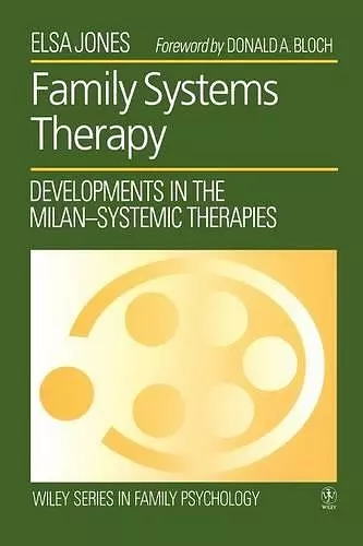 Family Systems Therapy cover