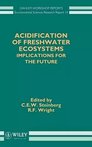 Acidification of Freshwater Ecosystems cover