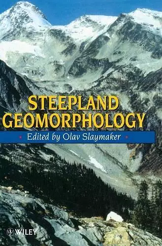 Steepland Geomorphology cover