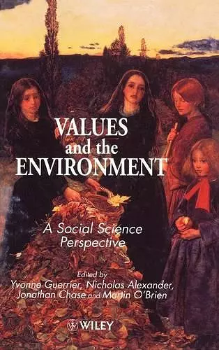 Values and the Environment cover
