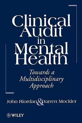 Clinical Audit in Mental Health cover