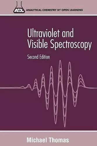 Ultraviolet and Visible Spectroscopy cover