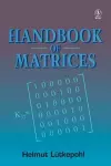 Handbook of Matrices cover