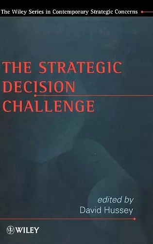 The Strategic Decision Challenge cover