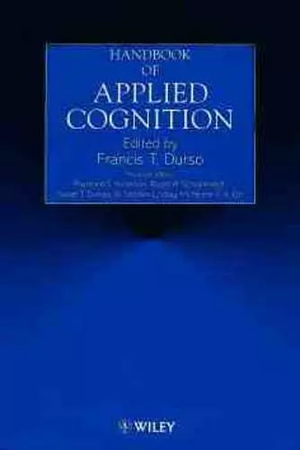 Handbook of Applied Cognition cover