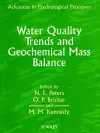 Water Quality Trends and Geochemical Mass Balance cover